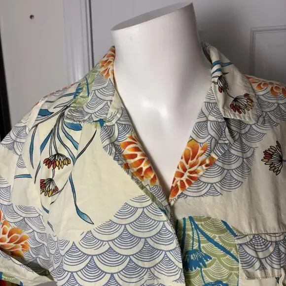 Sag Harbor Sport 90s Graphic Button Up S - Picture 2 of 6